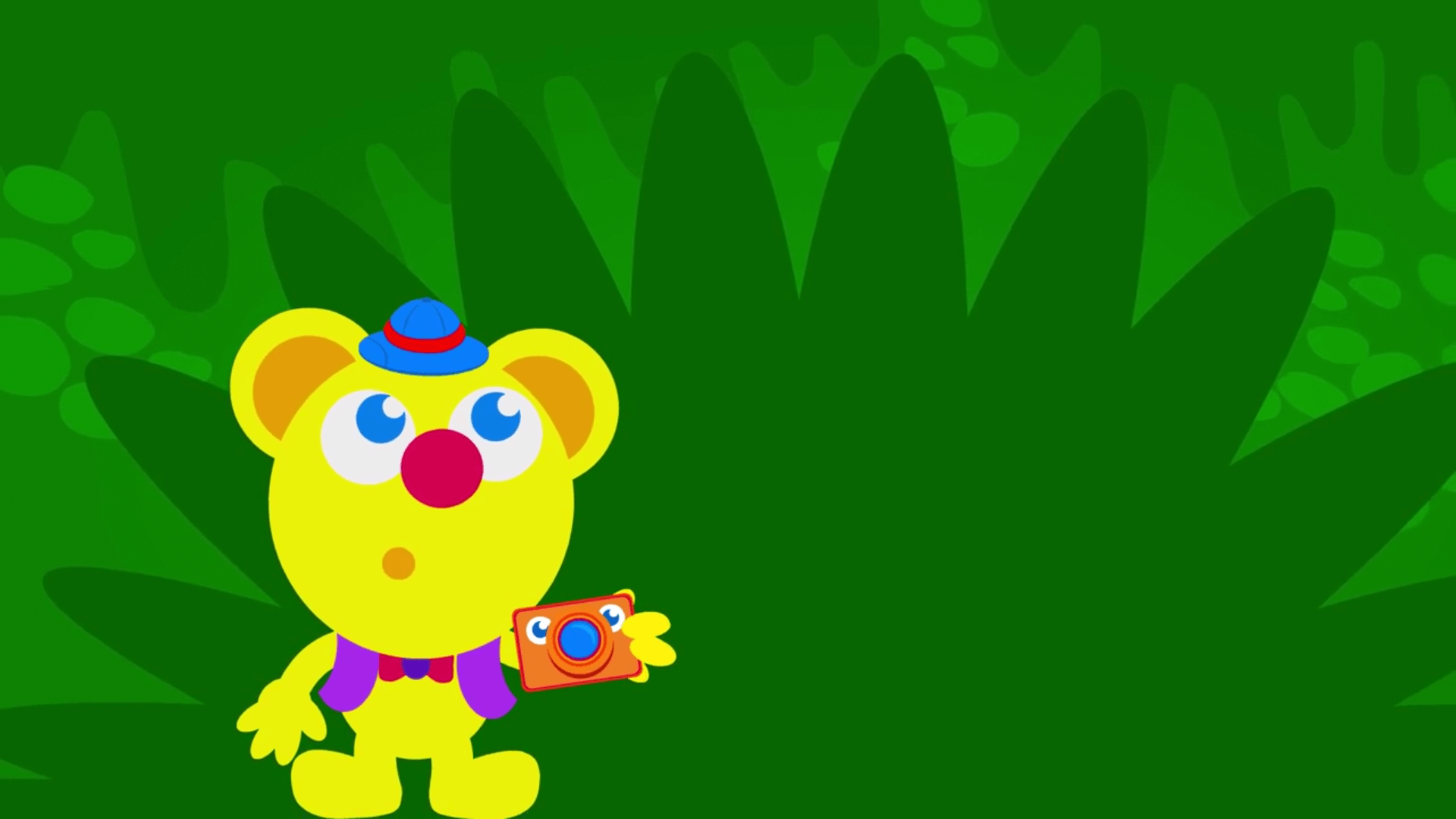 freddy hears a noise in the jungle episode of the kneebouncers show on babyfirsttv