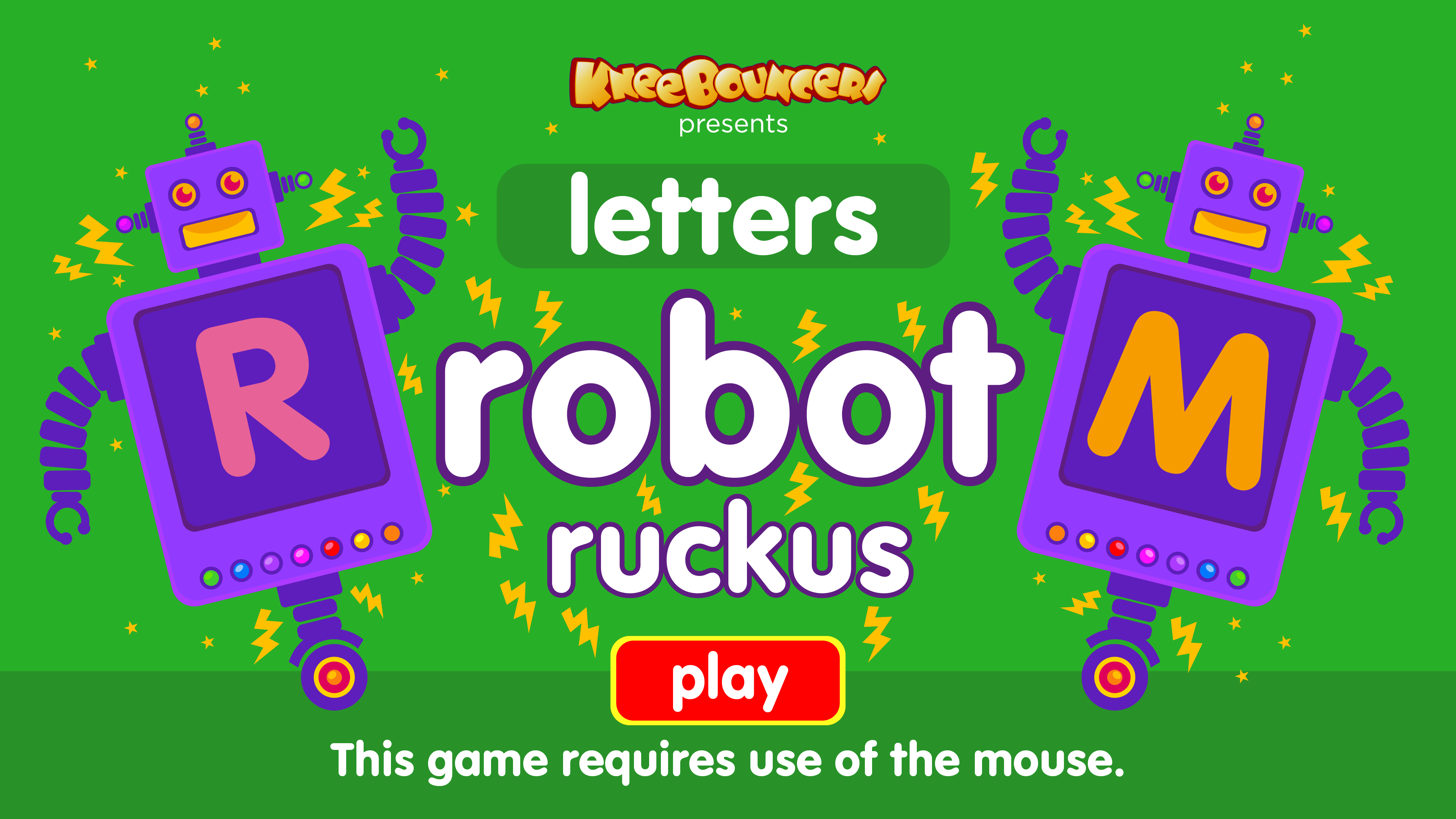Robot Ruckus – Letters