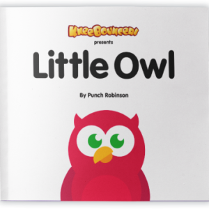 little owl book mockup