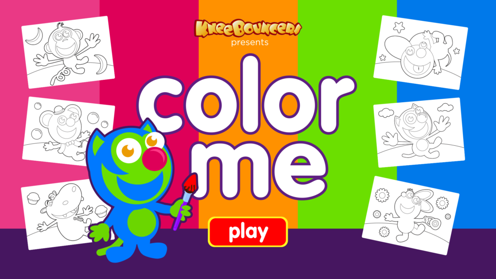 Color me coloring sheets preschool games center best online game for toddlers baby games