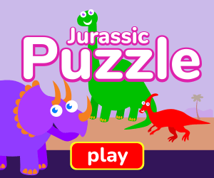 jurassic dinosaur puzzle tile